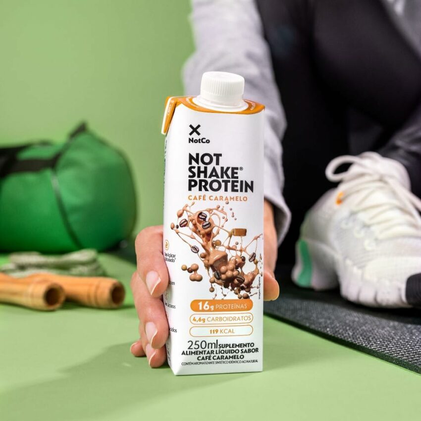 Bebida Proteica Vegetal NotShake - 16g de Proteína - Café Caramelo 250ml - NotCo