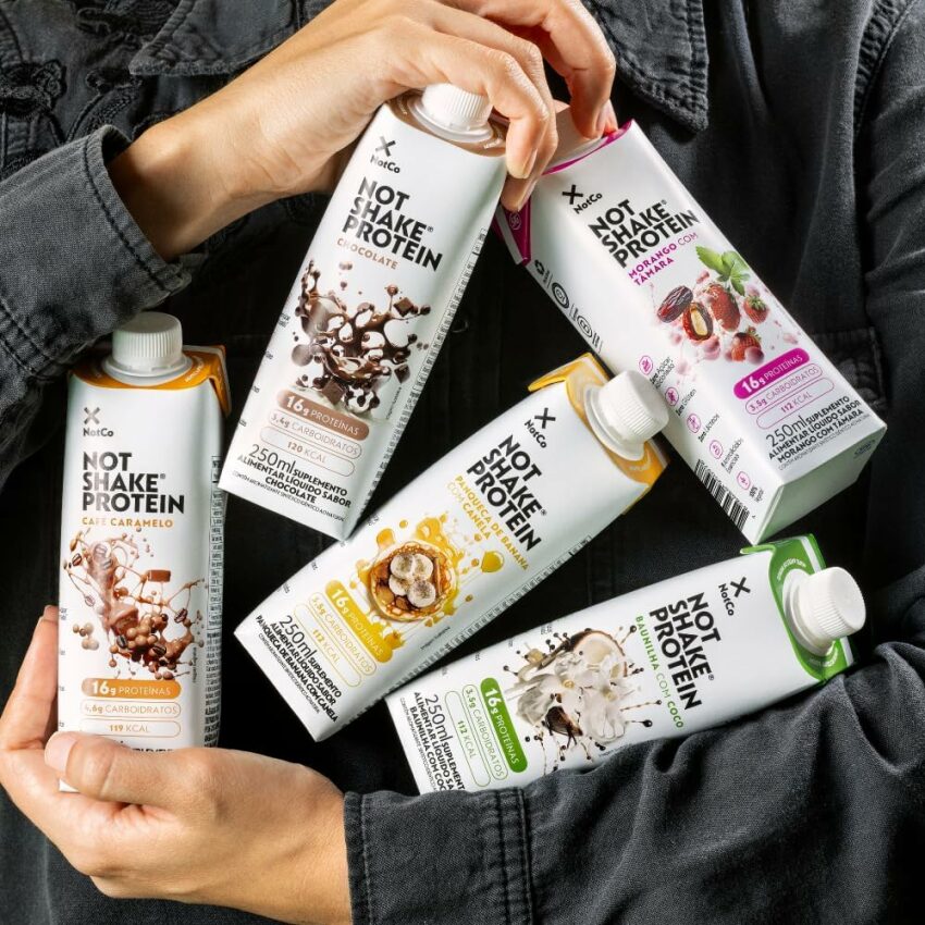 Bebida Proteica Vegetal NotShake - 16g de Proteína - Café Caramelo 250ml - NotCo