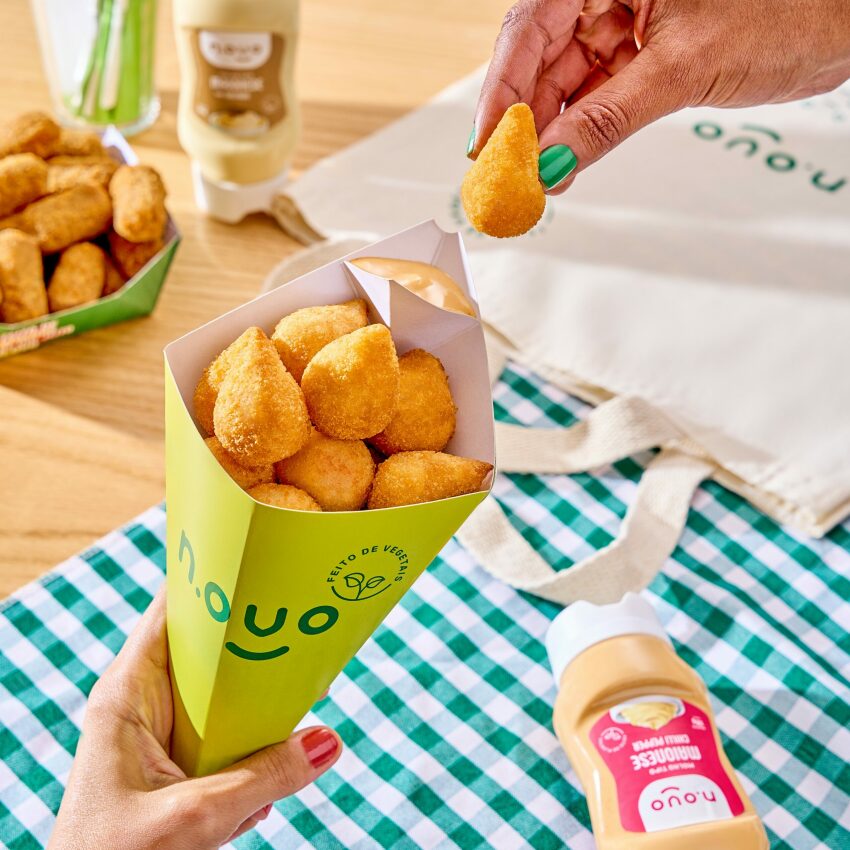 Coxinha de Frango Vegetal 300g - N.OVO Plant based