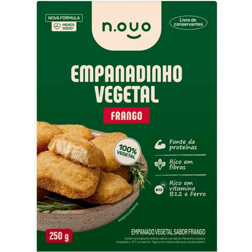 Nuggets de Frango Vegetal 250g - Vegano - N.OVO Plant based