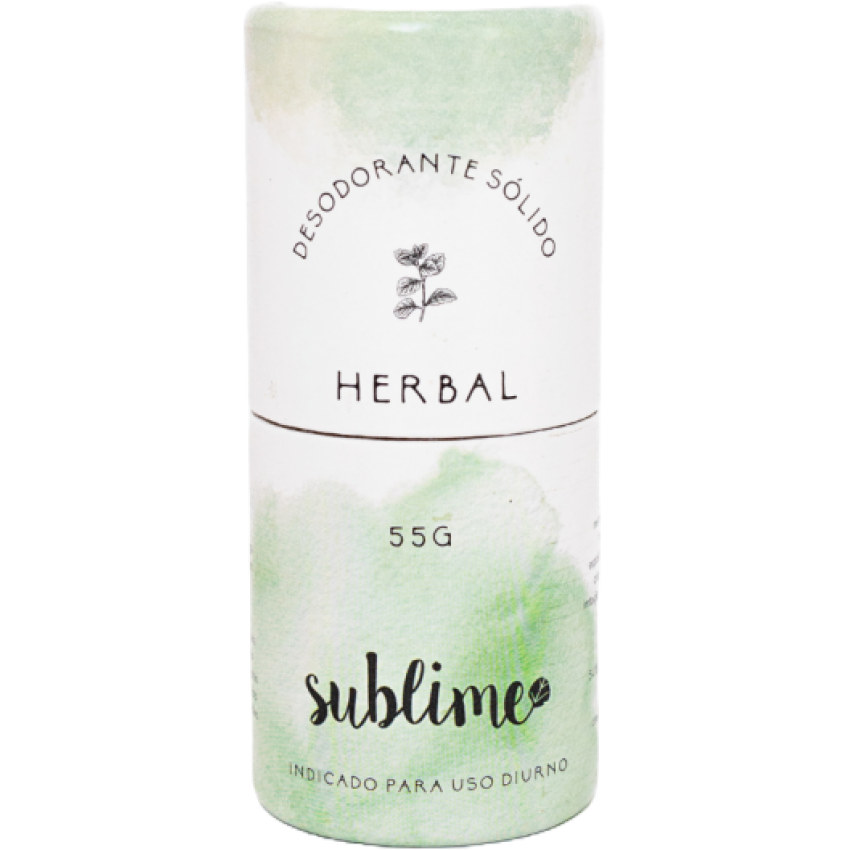 Desodorante Sólido Herbal 55g - Sublime Biocosméticos