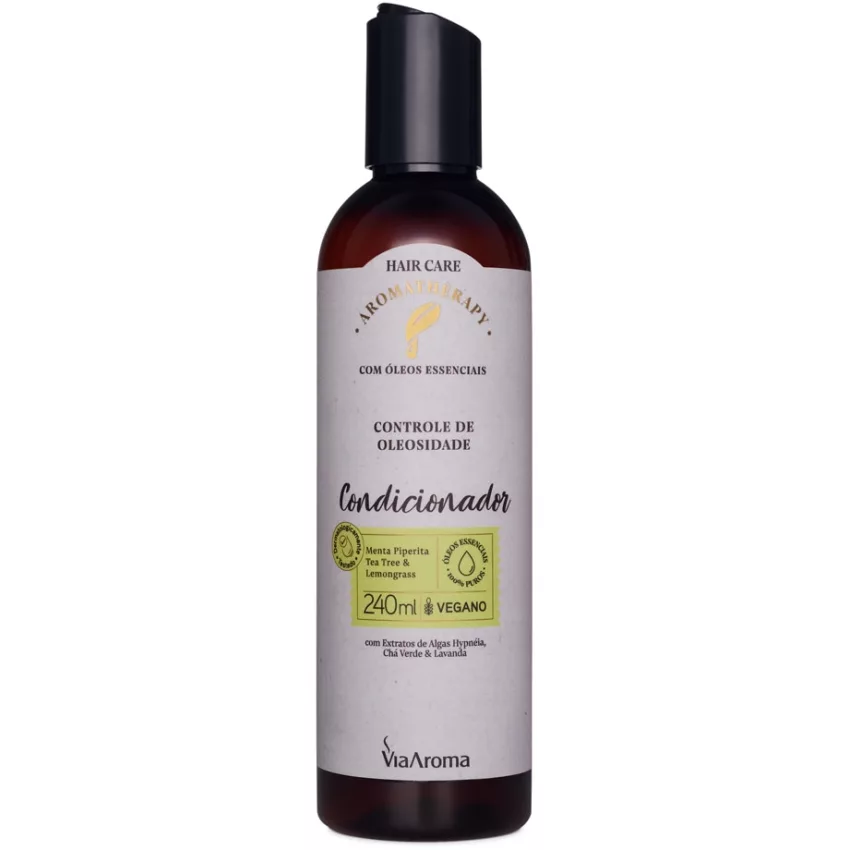 Condicionador Natural - Controle de Oleosidade 240ml - Aromatherapy - Via Aroma