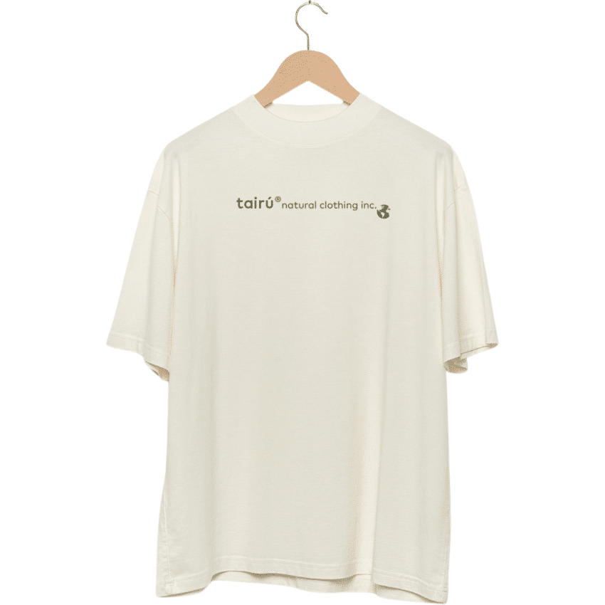 CAMISETA TAIRÚ FRASE OFF WHITE