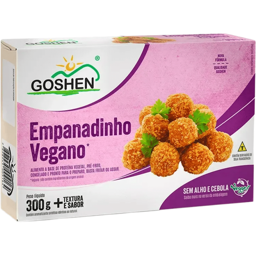 Empanadinho Vegano de Soja 300g - Goshen