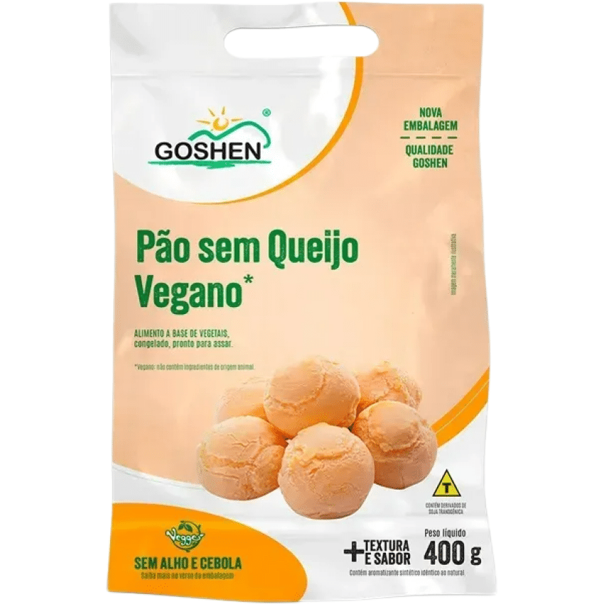 Pão de Queijo Vegano 400g - Goshen