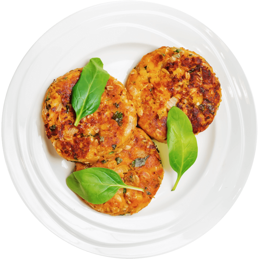 Hambúrguer Vegano de Cogumelos 330g (3 unid.) - Vegabom