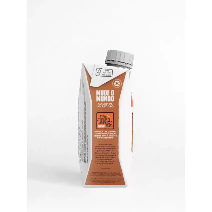 Leite Vegetal Chocolate 250ml - Naveia