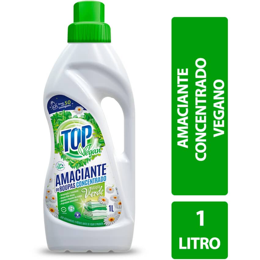 Amaciante Concentrado Magia Verde 1L - Top Vegan