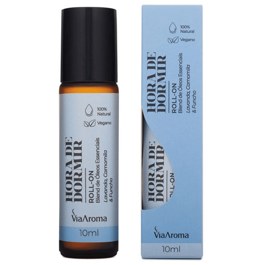 Roll-on Blend Óleos Essenciais - Hora de Dormir - Via Aroma 10ml