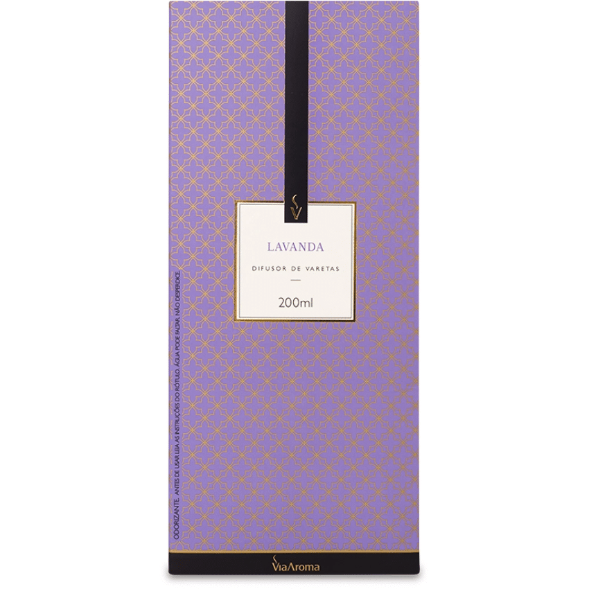 Difusor de Varetas - Lavanda - Via Aroma 200ml