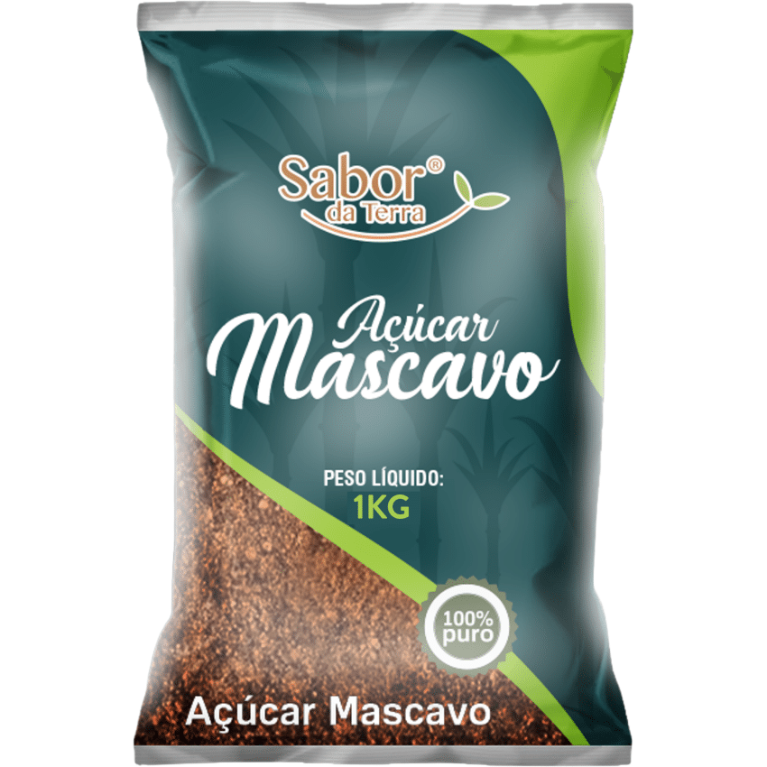 Açúcar Mascavo 1kg - Sabor Da Terra