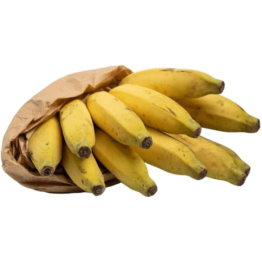 Banana Prata Orgânica 800g - AXÁ Orgânicos