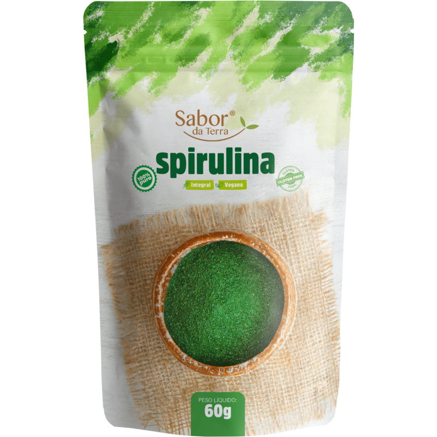 Spirulina em Pó 60g - Sabor Da Terra