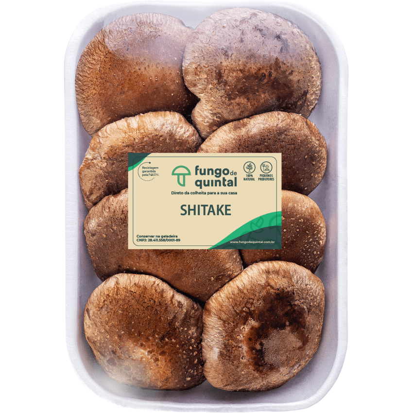Cogumelo Shitake 200g - Fungo de Quintal