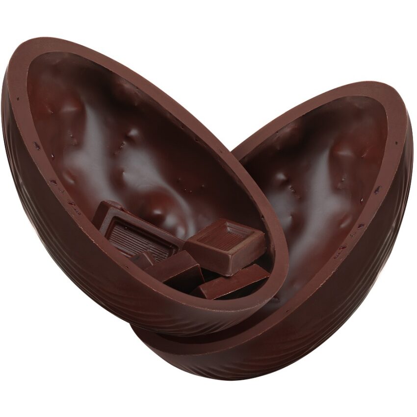 Ovo de Páscoa Chocolate 70% com Cranberry 190g - Vegano e Sem Lactose - Tnuva