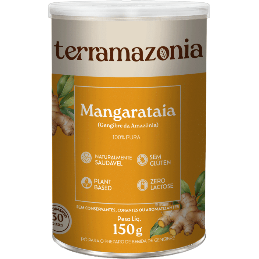 Mangarataia em Pó (Gengibre da Amazônia) 150g - Terramazônia