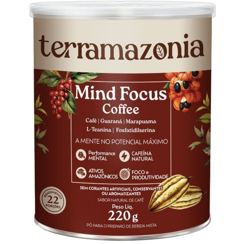Mind Focus Coffee 220g - Terramazônia