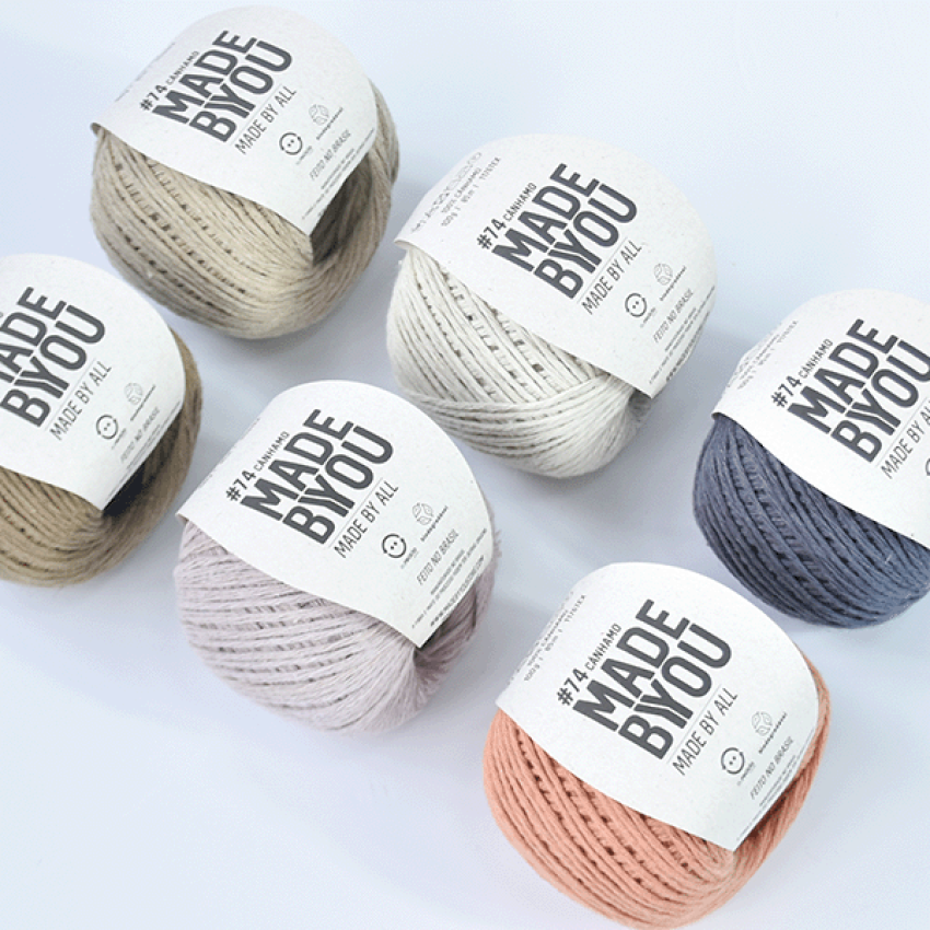 Fio Sustentál de Cânhamo 74 – Eco e Biodegradável Made By You