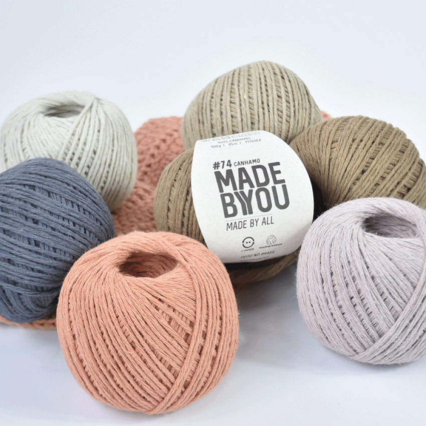 Fio Sustentál de Cânhamo 74 – Eco e Biodegradável Made By You
