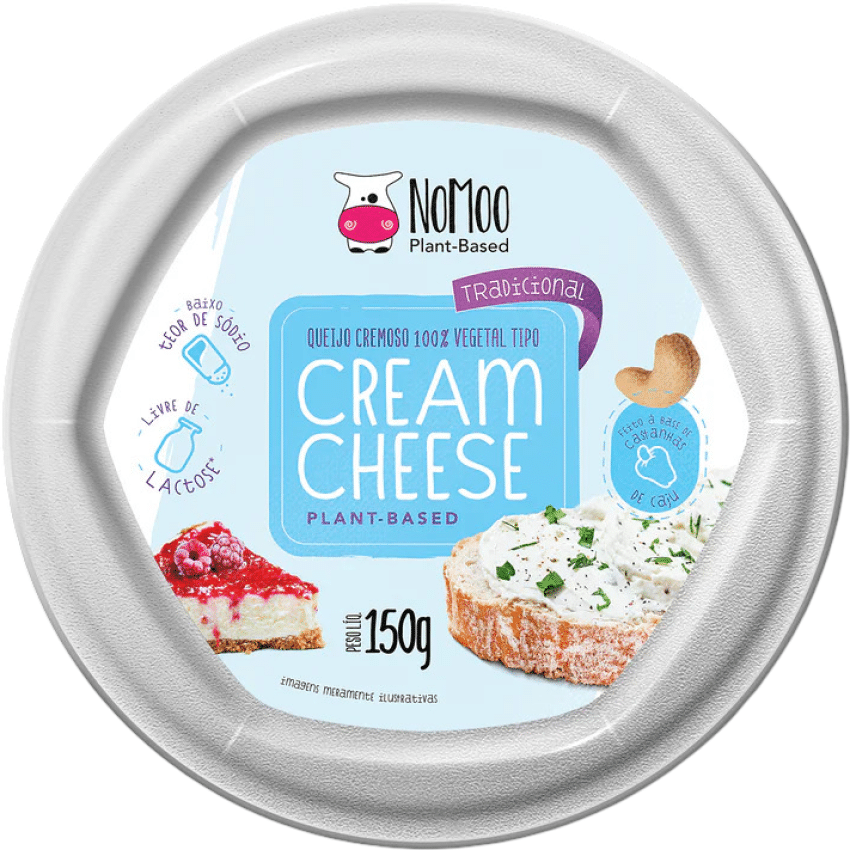 Cream Cheese Vegano 150g - Nomoo