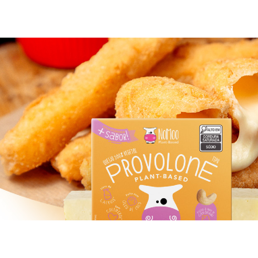 Queijo Provolone Vegano 150g - Nomoo