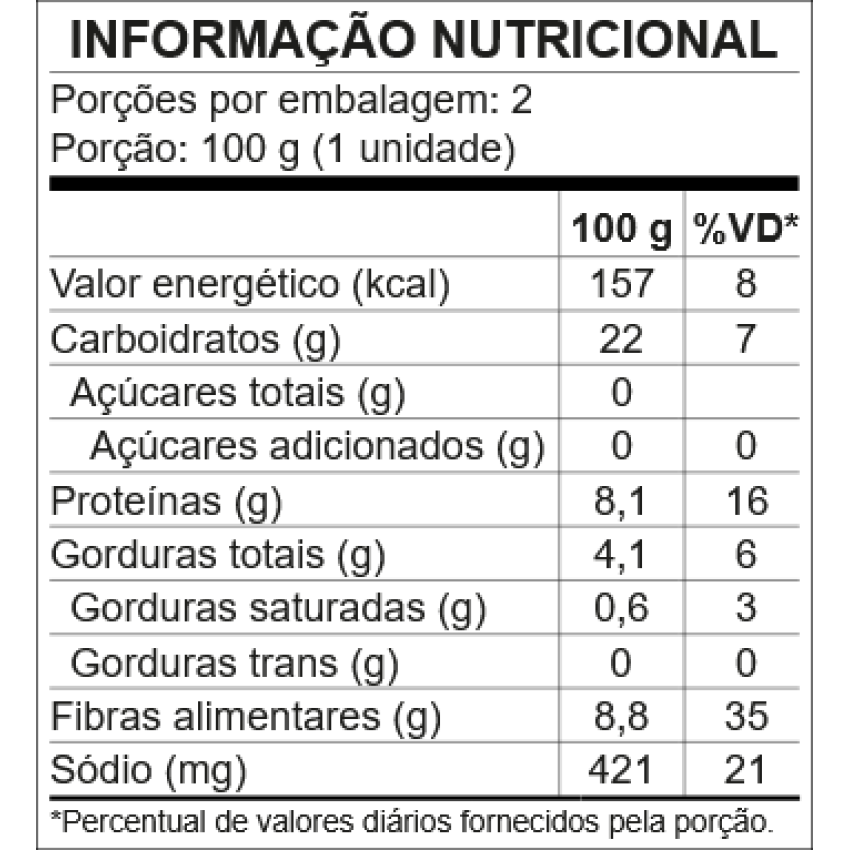 Hambúrguer de Feijão-de-corda com Tempero Brasileiro - Vegano e Sem Glúten - 200g (2 unid./100g) - Veggie Roots