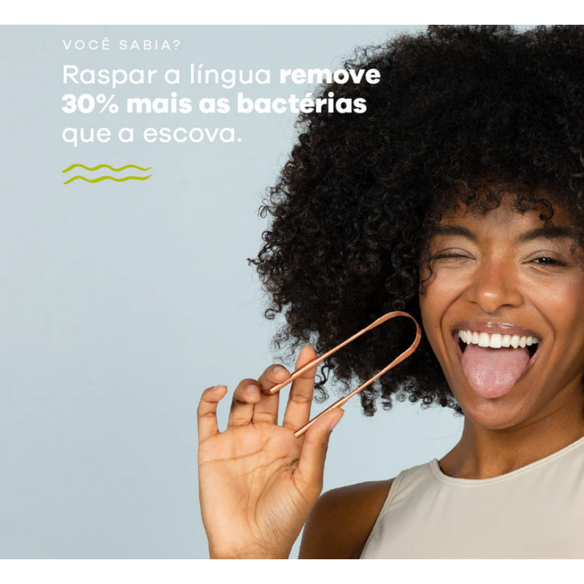 Raspador de Língua de Cobre - Alva Personal Care