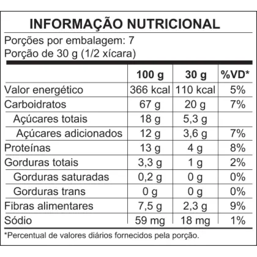 Cereal Matinal Orgânico e Vegano – Cenoura, Beterraba, Cacau e Caramelo 200g – Vegan Crunchy – biO2