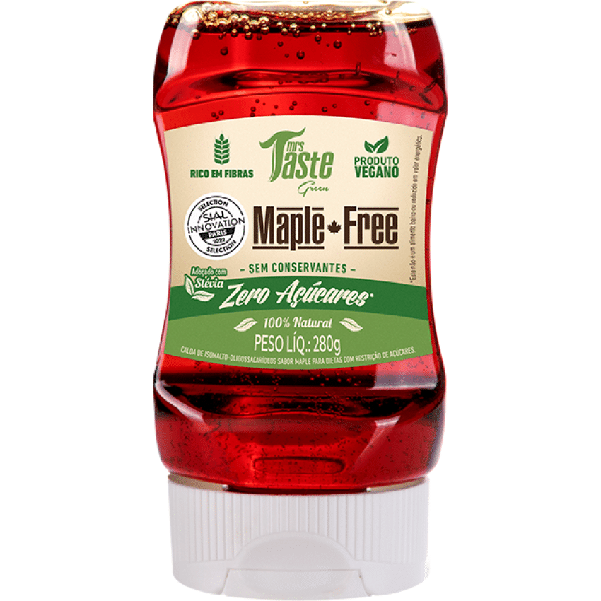 Maple Syrup (Adoçante Natural) - Vegano e Zero Açúcar 280g - Mrs Taste