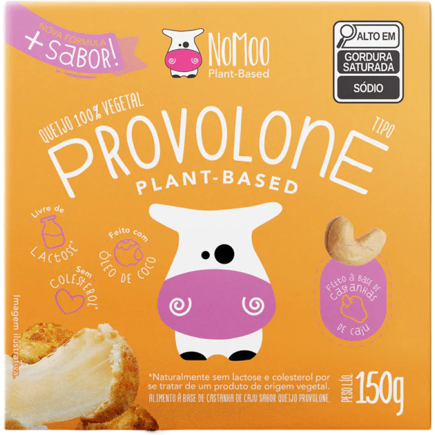 Queijo Provolone Vegano 150g - Nomoo