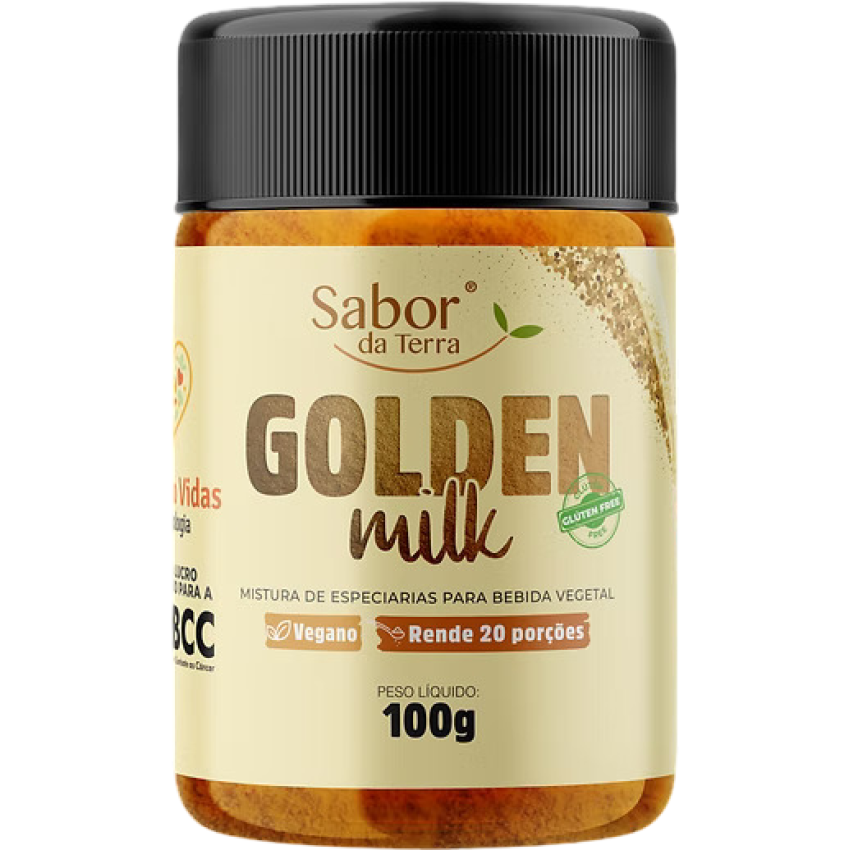 Golden Milk 100g - Sabor Da Terra