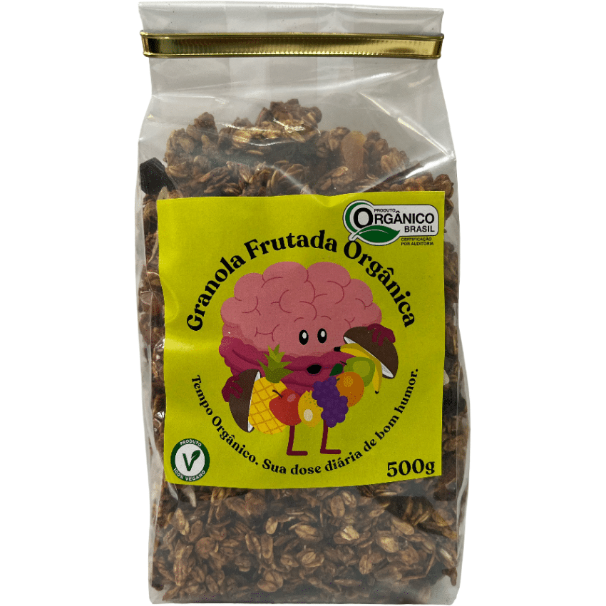 Granola Frutada Orgânica 500g - Tempo Orgânico
